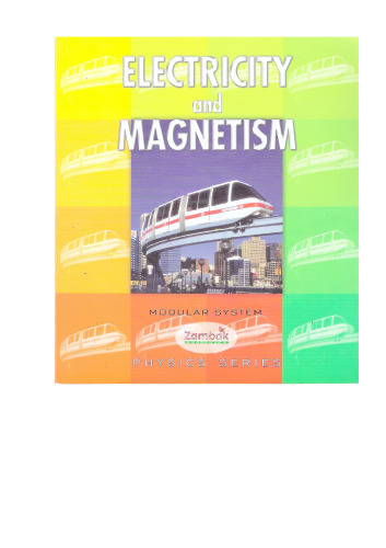 Physics Electricity and Magnetism (Zambak)