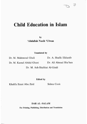 Child Education in Islam