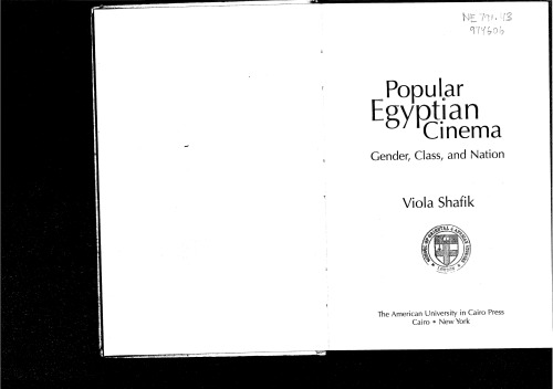 Popular Egyptian Cinema: Gender, Class, and Nation