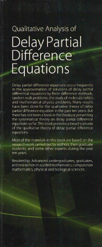 Qualitative analysis of delay partial difference equations