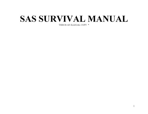 SAS Survival Guide