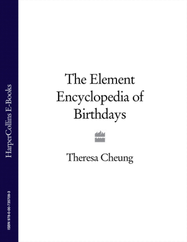 The element encyclopedia of birthdays