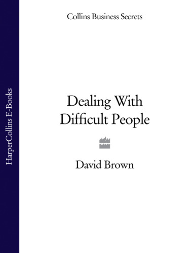 Dealing With Difficult People