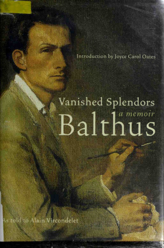Vanished Splendors: A Memoir