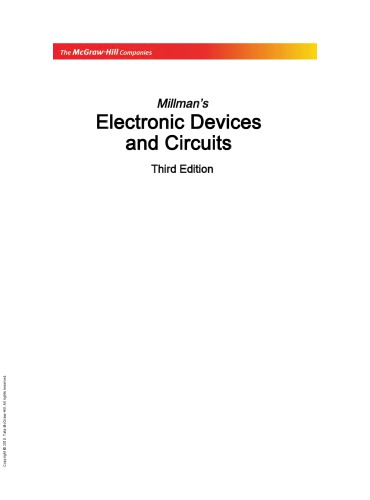 Milman's electronics devices and circuits