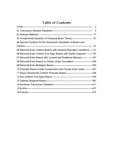 Formulas for Structural Dynamics