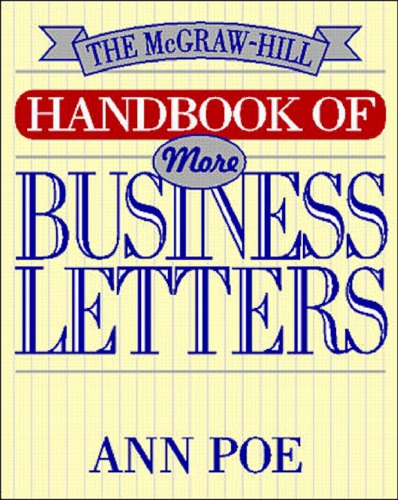 The McGraw-Hill handbook of more business letters