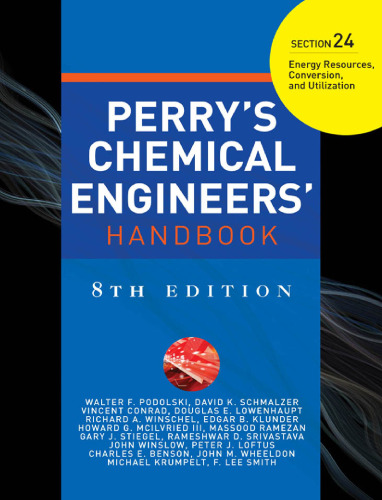 Perry's chemical Engineer's handbook, Section 24