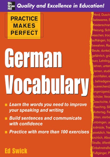 German vocabulary
