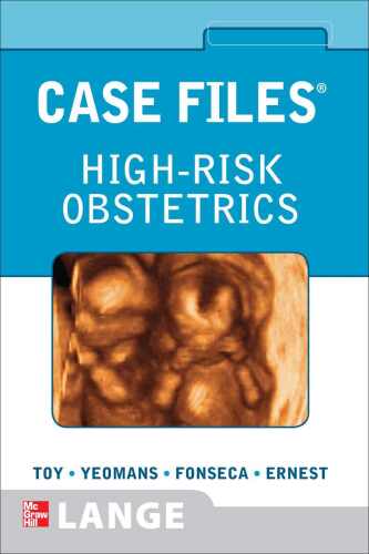 Case Files High-Risk Obstetrics (1st Edition)