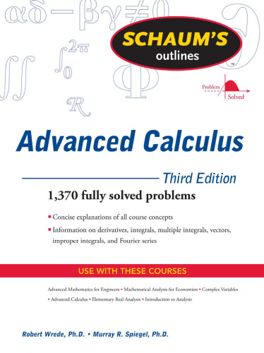 Advanced calculus