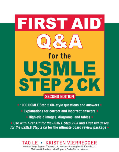 First Aid Q&A for the USMLE Step 2 CK,