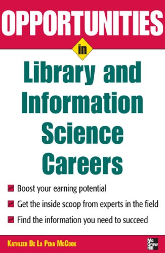 Opportunities in library and information science careers
