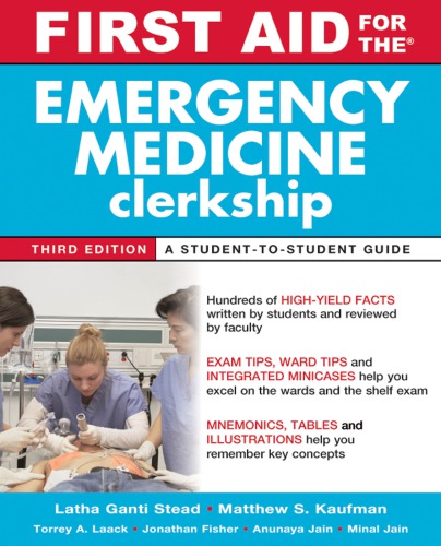 First Aid for the Emergency Medicine Clerkship, Third Edition ()
