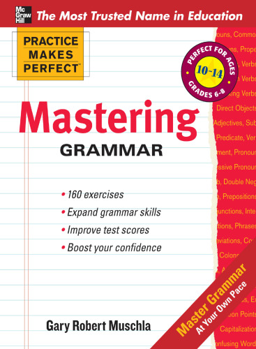 Mastering grammar