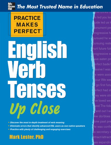 English verb tenses up close