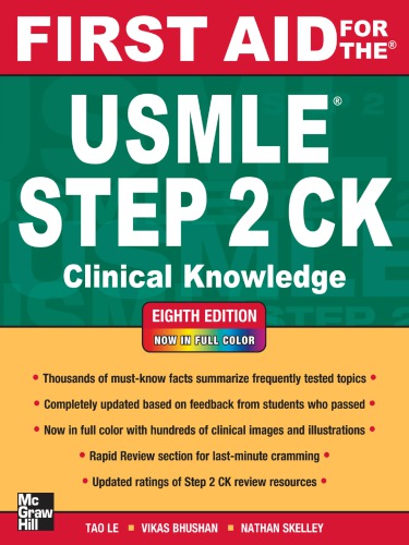 First Aid for the USMLE Step 2 CK Clinical Knowledge