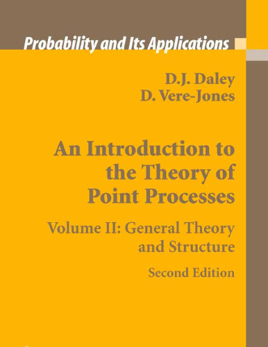 An Introduction to the Theory of Point Processes