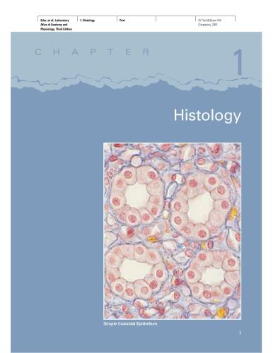 Laboratory Atlas of Anatomy and Physiology