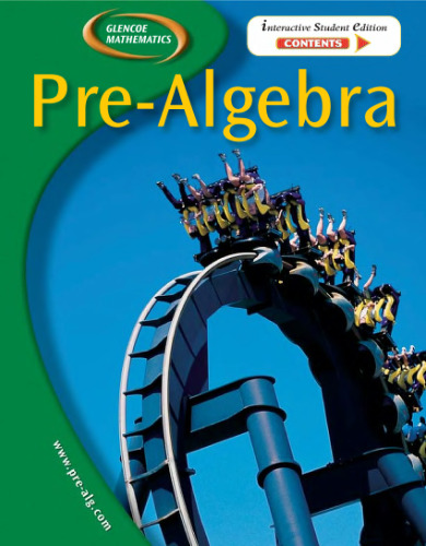 Pre-Algebra, Student Edition