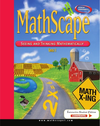 MathScape: , Course 1, Patterns in Numbers and Shape Student Guide ()