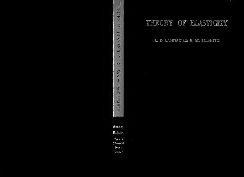 Theory of elasticity