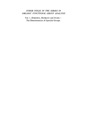 Periodate Oxidation of Diol and Other Functional Groups. Analytical and Structural Applications