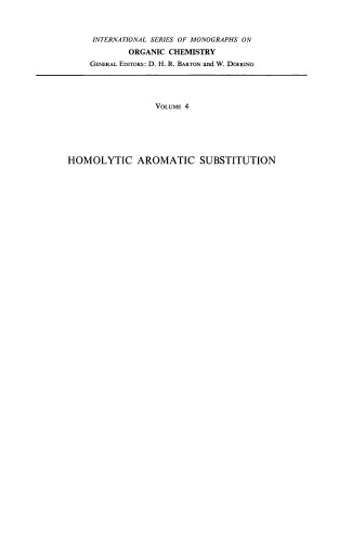 Homolytic Aromatic Substitution