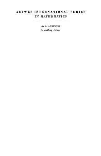 A Course of Higher Mathematics. Volume I