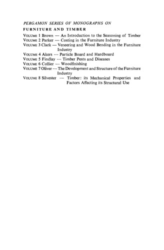 Chemistry in the Utilization of Wood