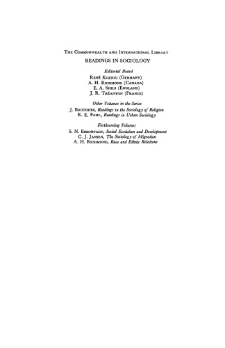 Reading in Kinship in Urban Society
