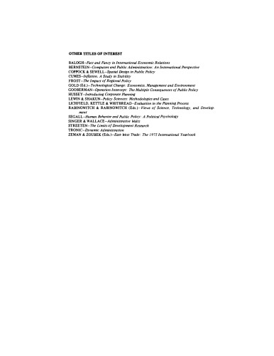 Strategic Perspectives on Social Policy
