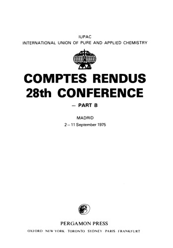 Comptes Rendus 28th Conference
