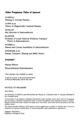 Cyclotron Waves in Plasma