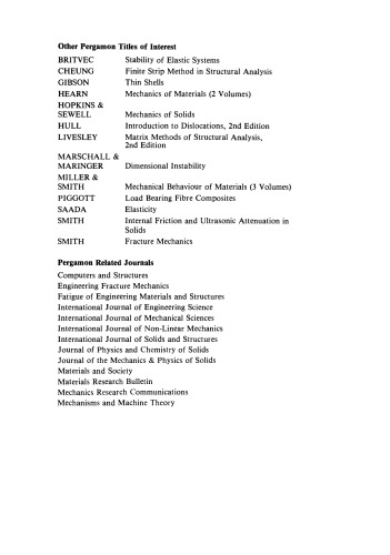 Variational Methods in the Mechanics of Solids. Proceedings of the IUTAM Symposium on Variational Methods in the Mechanics of Solids Held at Northwestern University, Evanston, Illinois, U.S.A., 11–13 September 1978