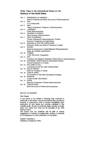 Plasma and Current Instabilities in Semiconductors