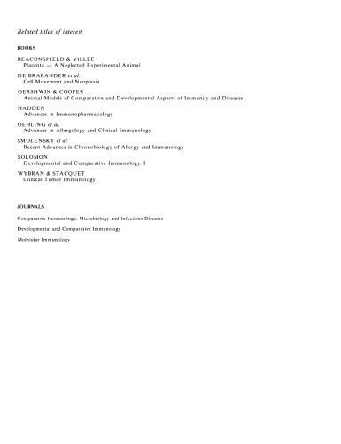 General immunology