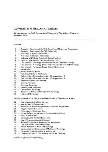 Hormones, Lipoproteins and Atherosclerosis. Advances in Physiological Sciences