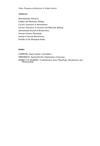 Ecdysone. From Metabolism to Regulation of Gene Expression