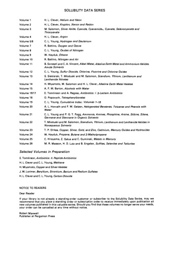 Sulfites, Selenites & Tellurites