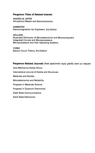 Applied Electromagnetics in Materials. Proceedings of the First International Symposium, Tokyo, 3–5 October 1988