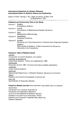 Dynamics and Thermodynamics in Hierarchically Organized Systems. Applications in Physics, Biology and Economics