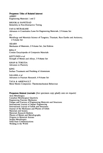 Bibliography on the Fatigue of Materials, Components and Structures. Volume 4