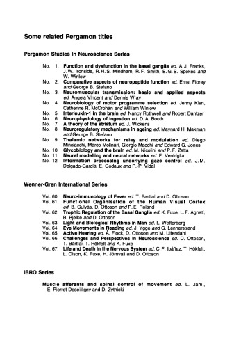 Organisation and Regulation. Hierarchical and Functional Integration