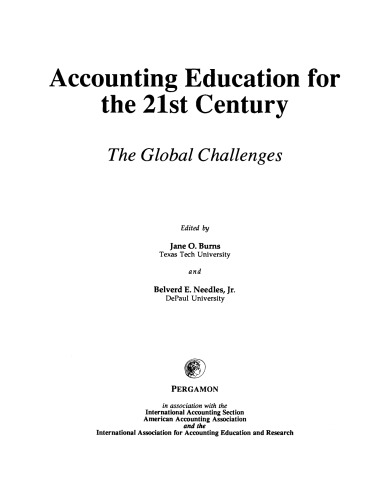 Accounting Education for the 21st Century. The Global Challenges