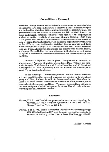 Structural Geology and Personal Computers