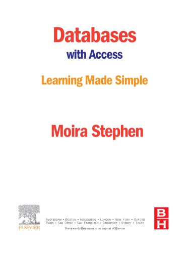 Databases with Access