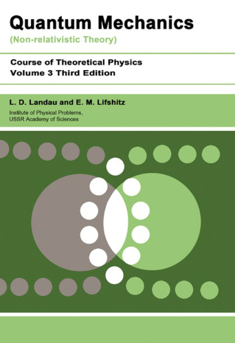 Quantum mechanics: non-relativistic theory