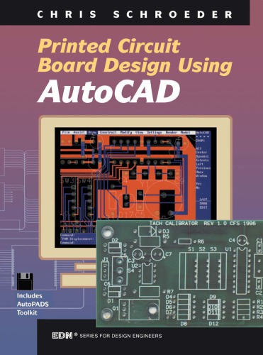 Printed circuit board design using AutoCAD
