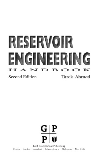 Reservoir Engineering Handbook